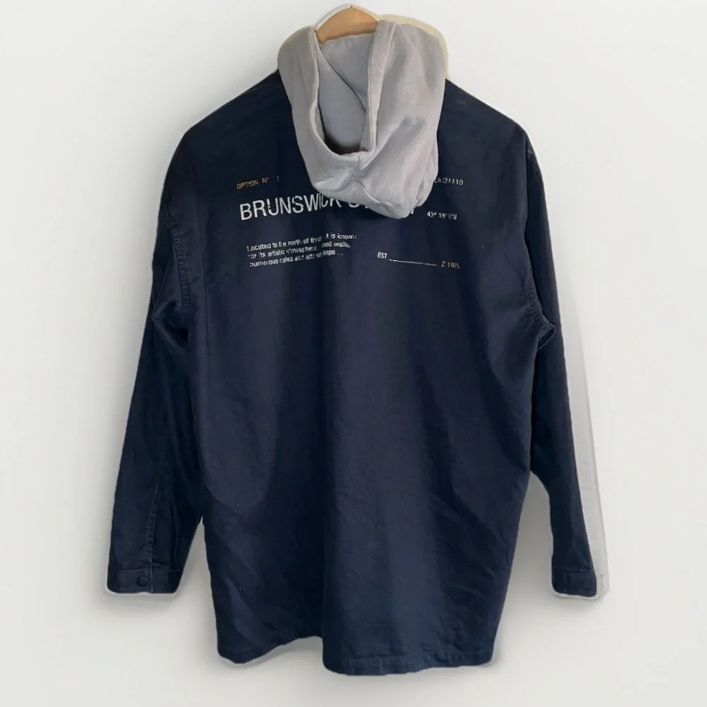 Zara Boy Shirt Jacket Hoodie Size 13-14